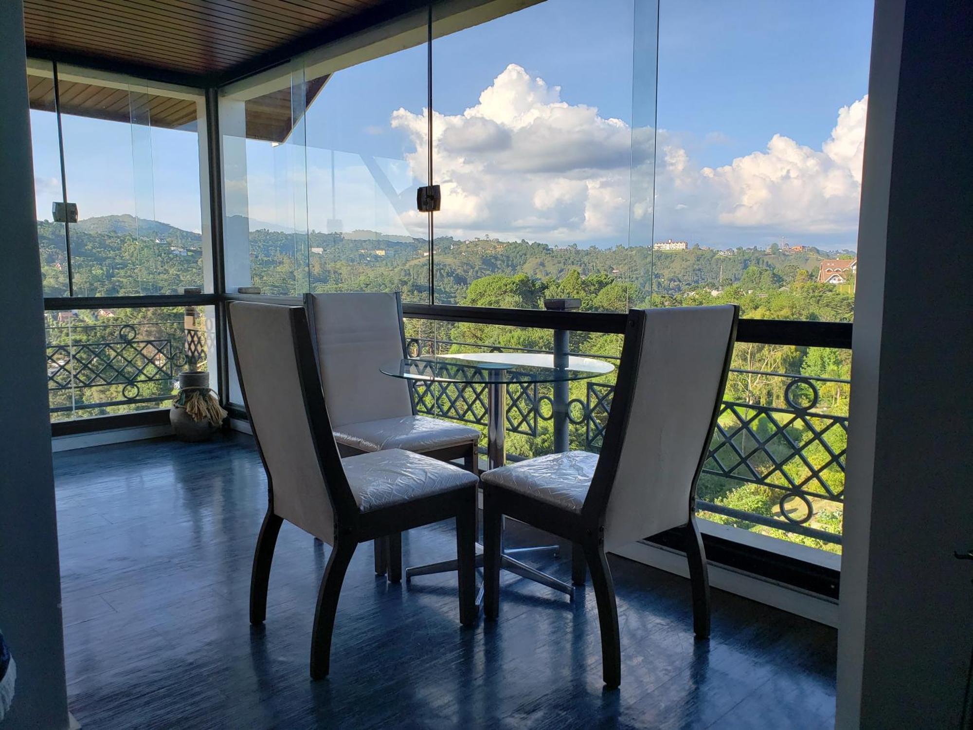 Flat Duplex Com Excelente Vista A 1,2 Km Capivari Campos do Jordão Buitenkant foto
