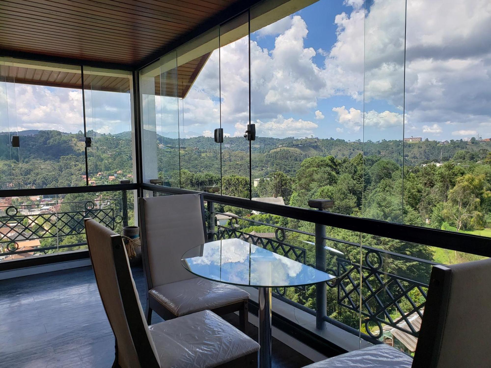 Flat Duplex Com Excelente Vista A 1,2 Km Capivari Campos do Jordão Buitenkant foto